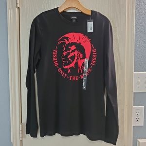 NWT Men's Diesel T-Diego Long Sleeve (Medium)